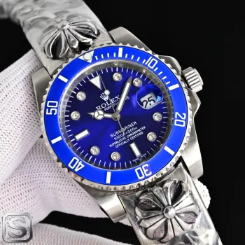  太阳出品出品 国产机 新品 劳力士 ROLEX 克罗心    X43 重工打造 克罗心 给你不一样的体验 不喜欢撞鬼的你 它绝对是你的知音 劳力士ROLEX    水鬼后镶钻克罗心系列 男士精品时尚腕表 搭配进口全自动机械机芯 316精钢表壳 强化矿物耐磨玻璃镜片 专业成就未来 一劳永垂   太阳出品精致推荐男士机械腕表 