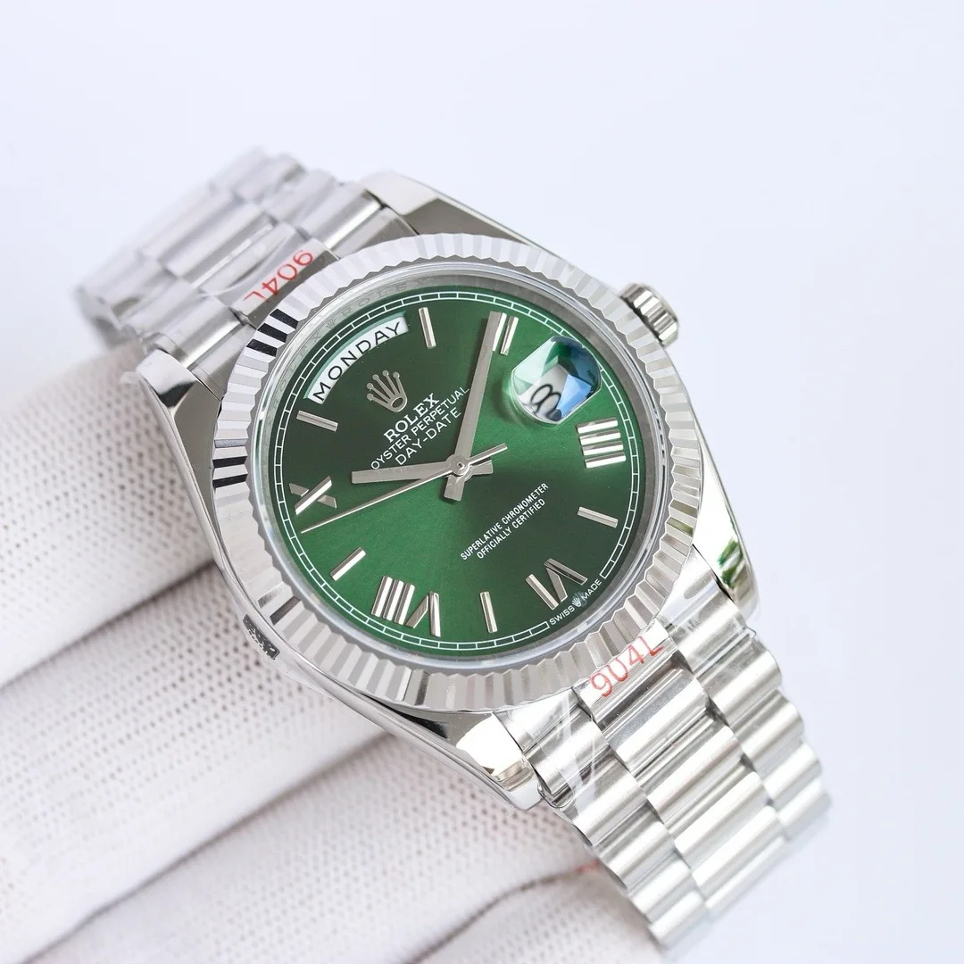 太阳出品出品 白壳 金壳CVS 劳力士 ROLEX LD 性价比最高的版本 星期日历型40mm 40双历DD 2搭载上海3255一体机芯 打造同等价位 性价比市场最高 用实力说话 欢迎品鉴 40mmDD 3255机芯 平价版配置 145g 3255一体机芯 推荐男士机械腕表 立即抢购