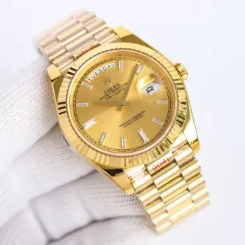  太阳出品出品 白壳  金壳CVS 劳力士 ROLEX  LD  性价比最高的版本 星期日历型40mm 40双历DD  2搭载上海3255一体机芯  打造同等价位 性价比市场最高  用实力说话 欢迎品鉴 40mmDD 3255机芯 平价版配置 145g 3255一体机芯 推荐男士机械腕表 立即抢购