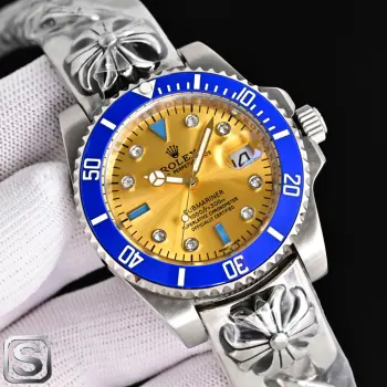  太阳出品出品 国产机 新品 劳力士 ROLEX 克罗心    X43 重工打造 克罗心 给你不一样的体验 不喜欢撞鬼的你 它绝对是你的知音 劳力士ROLEX    水鬼后镶钻克罗心系列 男士精品时尚腕表 搭配进口全自动机械机芯 316精钢表壳 强化矿物耐磨玻璃镜片 专业成就未来 一劳永垂   太阳出品精致推荐男士机械腕表 