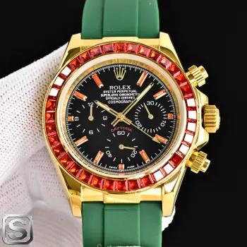  太阳出品出品新品 劳力士 ROLEX  X43 2026年 隐藏款 南瓜灯  迪通拿系列 316L精钢表壳  尺寸43mm 矿物质镀膜玻璃耐磨   超强夜光 进口日本VK多功能计时石英机芯 进口橡胶表带 帆布表带 原装扣 爱不释手的劳力士迪通拿 品不完的一劳永逸    太阳出品精致推荐男士多功能石英腕表 