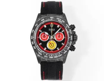 SJ出品 碳纤维 TW Factory 劳力士 ROLEX HB1 宇宙计时迪通拿系列之碳纤维定制版 腕表不仅佩戴轻便 外表坚硬 且每一只腕表都拥有独一无二的碳纤花纹材质   表壳 腕表尺寸40X12.4吻合原装 Tw工厂实力铸造碳纤维劳力士的独特风采 市场独家做到 整个壳套  圈口包括底盖均采用高复合碳纤维和超强夜光粉所打造 细节之处更是经过手工倒角抛光所制 质感非凡 S1精致推荐男士多功能机械腕表