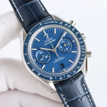 asJ出品 TVS  TVS 欧米茄 OMEGA OB2 超霸系列同轴计时腕表 型号 311.30.44.51.01.002TVS自主研发9300型至臻天文台双T机芯 3点盘为 12小时 和 60分钟 累积计时盘 所有功能及外观与原版一致 TVS匠心之作振频 28800每小时振荡次数动力储存 60小时精钢表壳表带 弧拱形双面防反光抗磨损玻璃 S1精致推荐男士多功能机械腕表 立即抢购