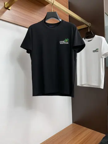 新款男士高端简约圆领针织短袖T恤衫