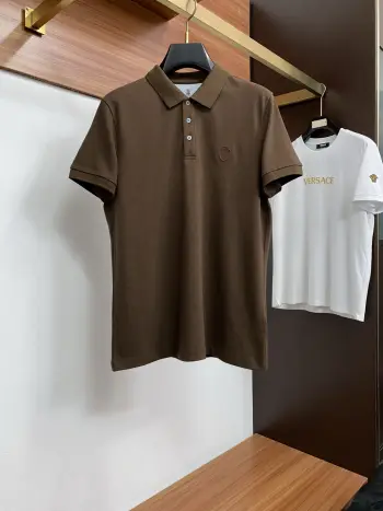 男士经典丝光翻领POLO