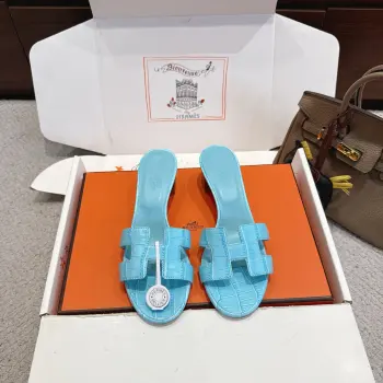 爱马仕H拖鞋Oran凉鞋 女士拖鞋