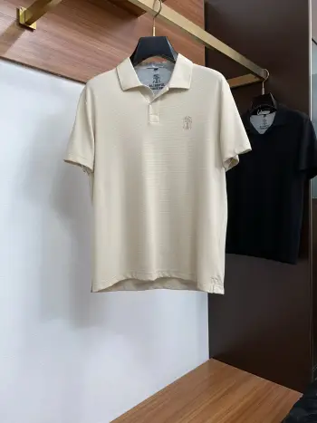 男士经典丝光翻领POLO