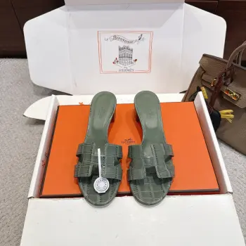 爱马仕H拖鞋Oran凉鞋 女士拖鞋
