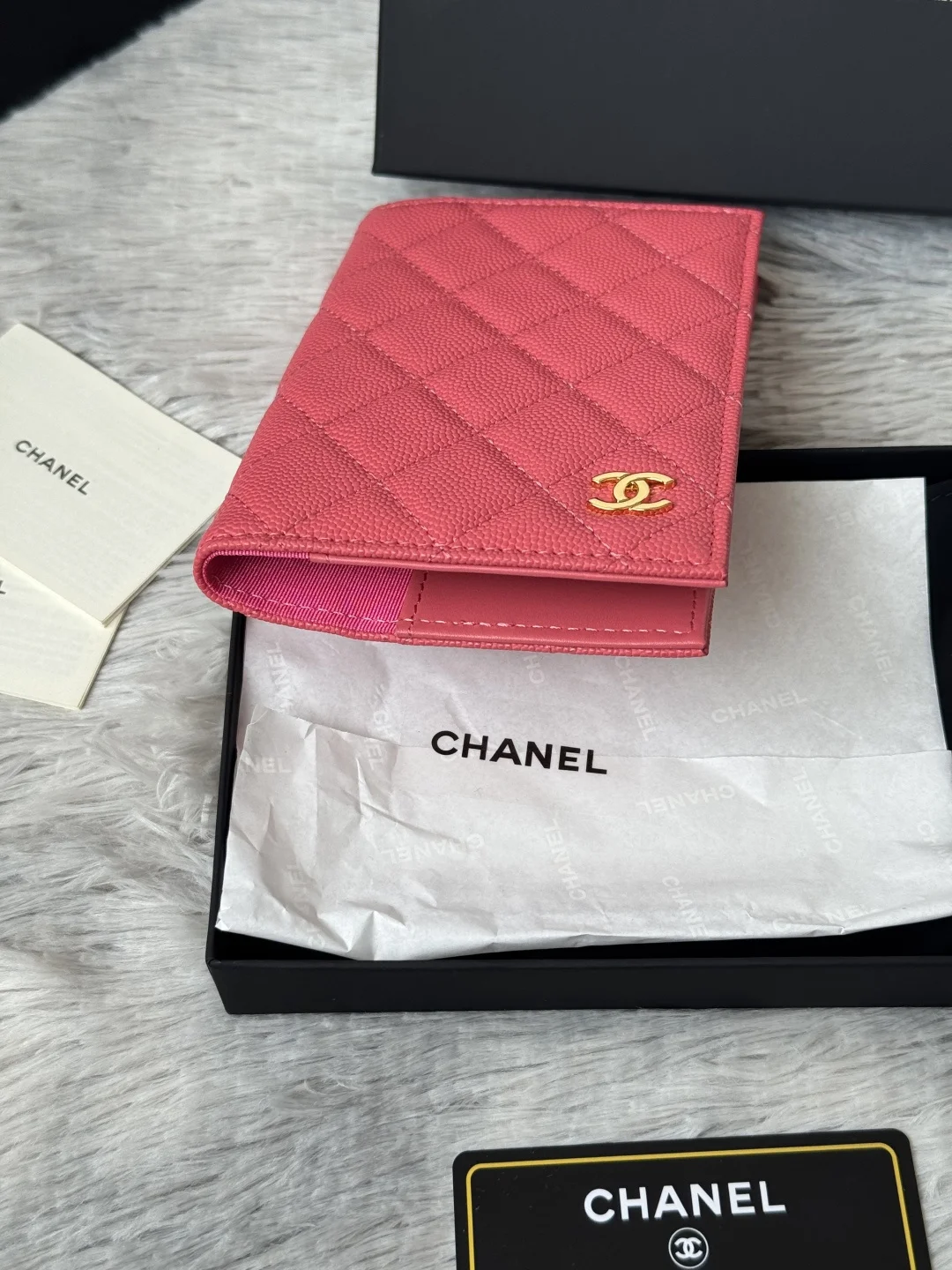 Chanel AP3197 Imported Lambskin Passport Holder Wallet - Detail view 5