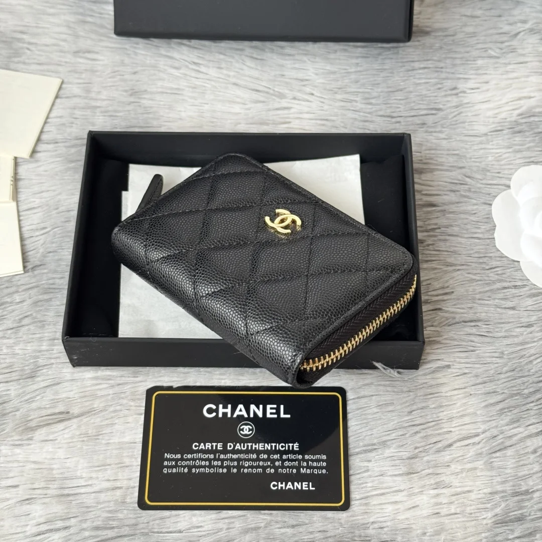 Chanel AP0216 Lambskin Quilted Long Wallet - Detail view 4