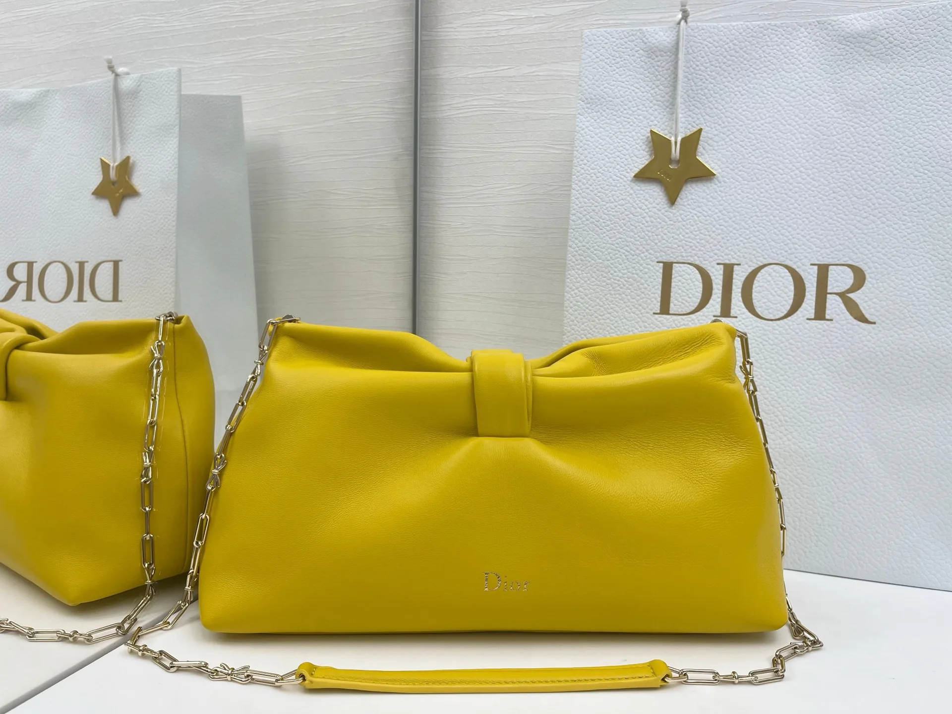 Dior 0714 Bow Cloud Bag Women s Crossbody Bag - Detail view 1