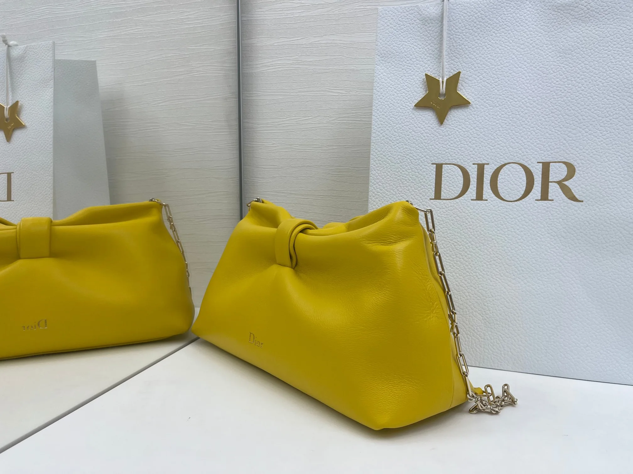 Dior 0714 Bow Cloud Bag Women s Crossbody Bag - Detail view 5