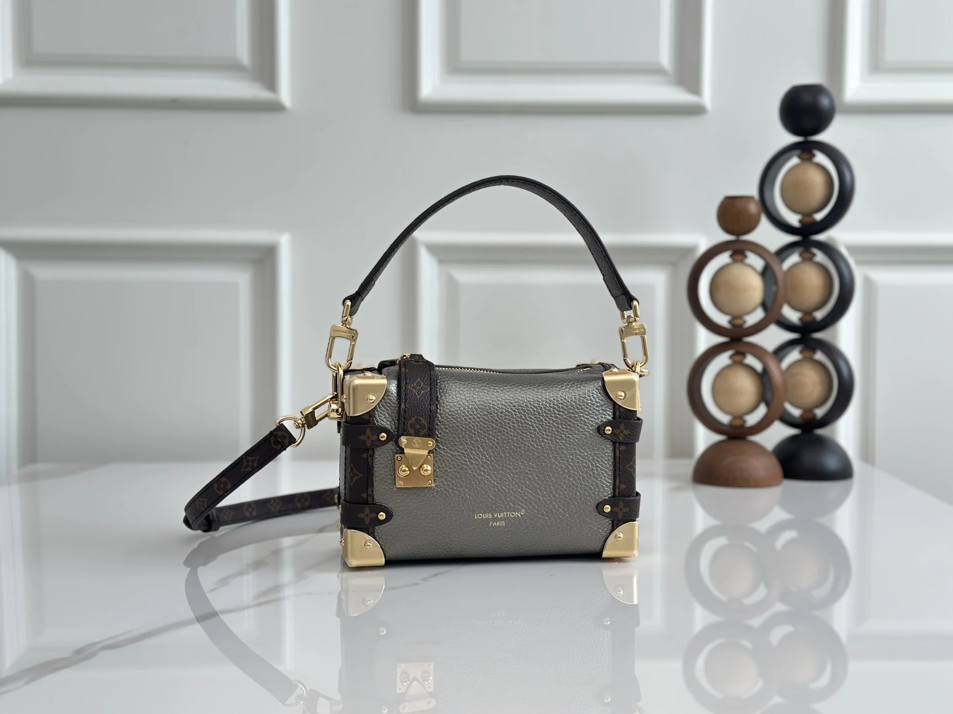 Louis Vuitton M2A265 Cowhide Leather Pillow Bag Small Handbag Women s Crossbody Bag