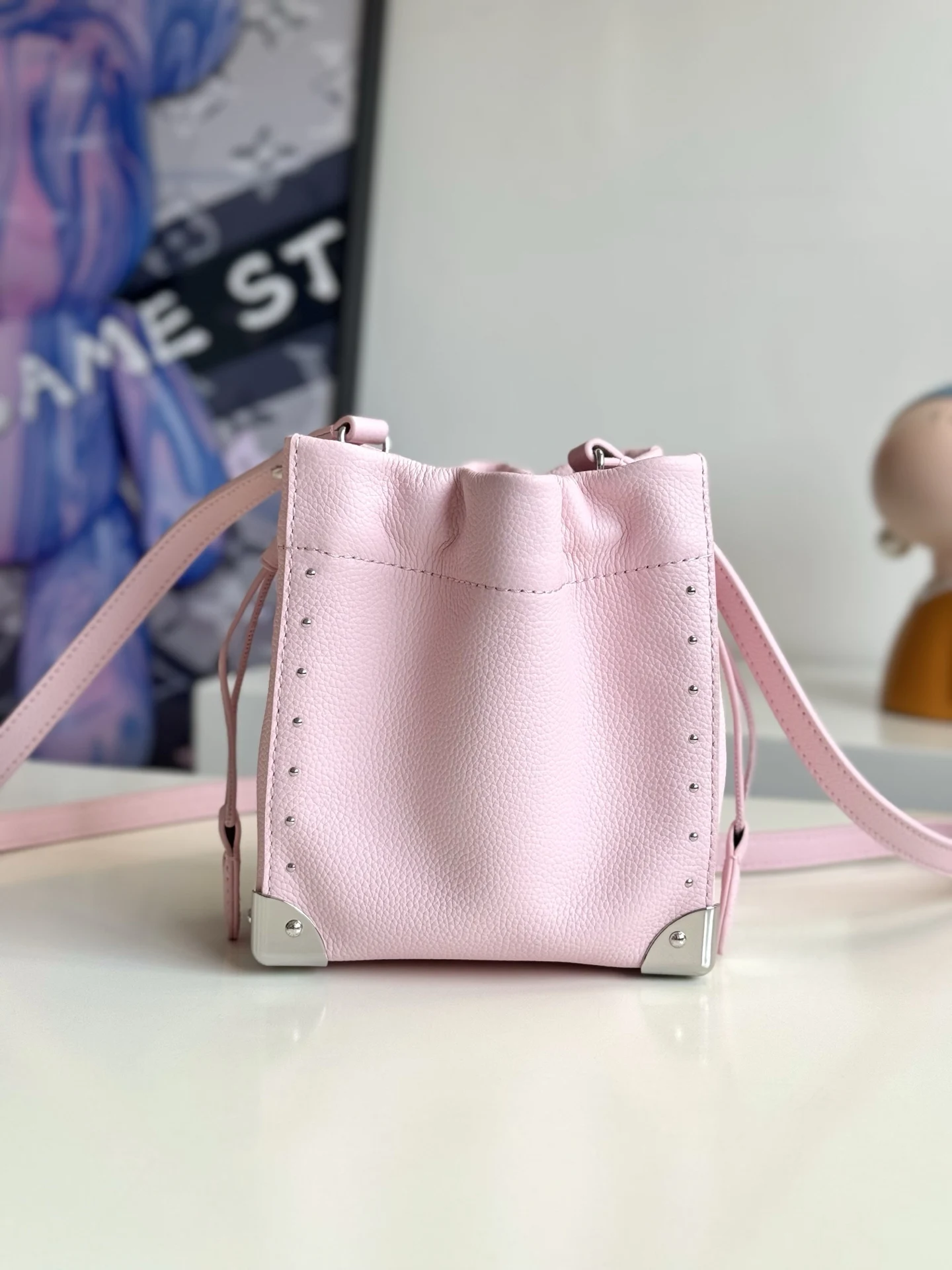 Louis Vuitton M2A067 Dreamy Colors Leather Handbag Women s Crossbody Bag - Detail view 3