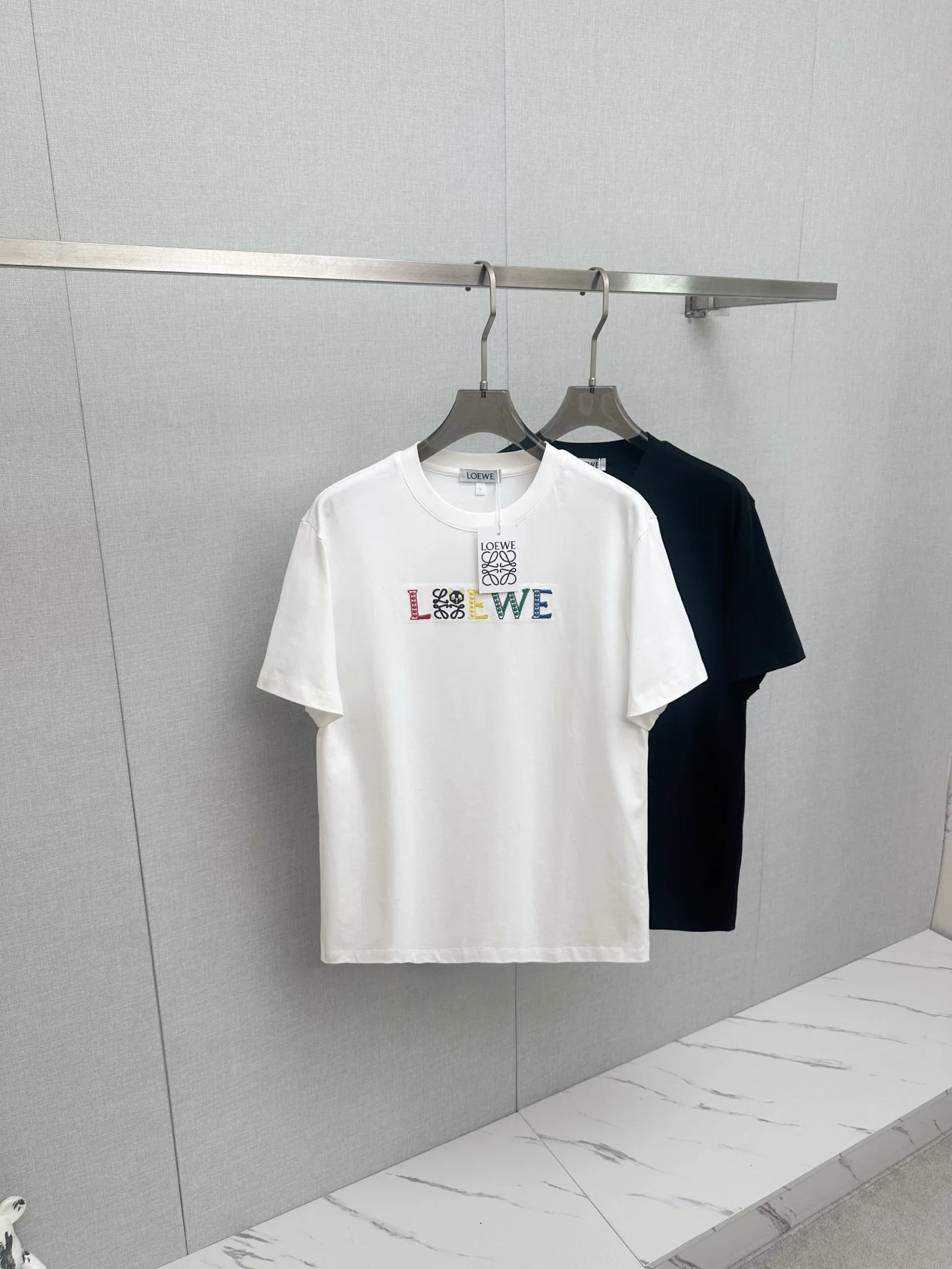 Loewe Latest short-sleeve round-neck T-shirt men s T-shirt - Detail view 1