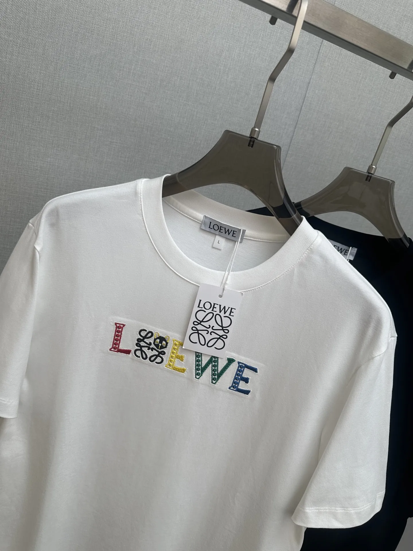 Loewe Latest short-sleeve round-neck T-shirt men s T-shirt - Detail view 2