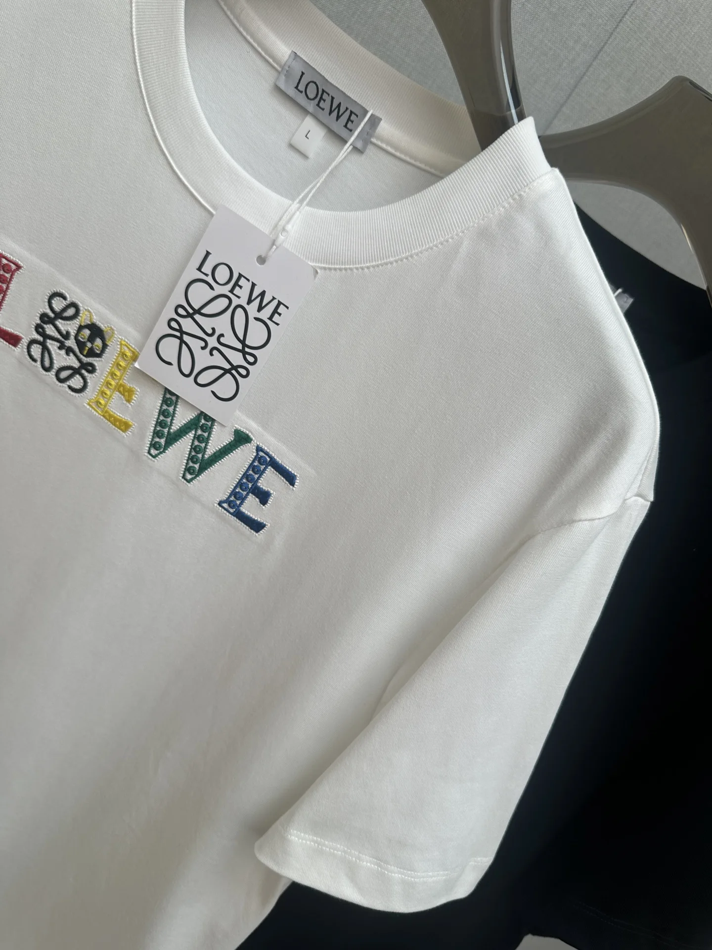 Loewe Latest short-sleeve round-neck T-shirt men s T-shirt - Detail view 4