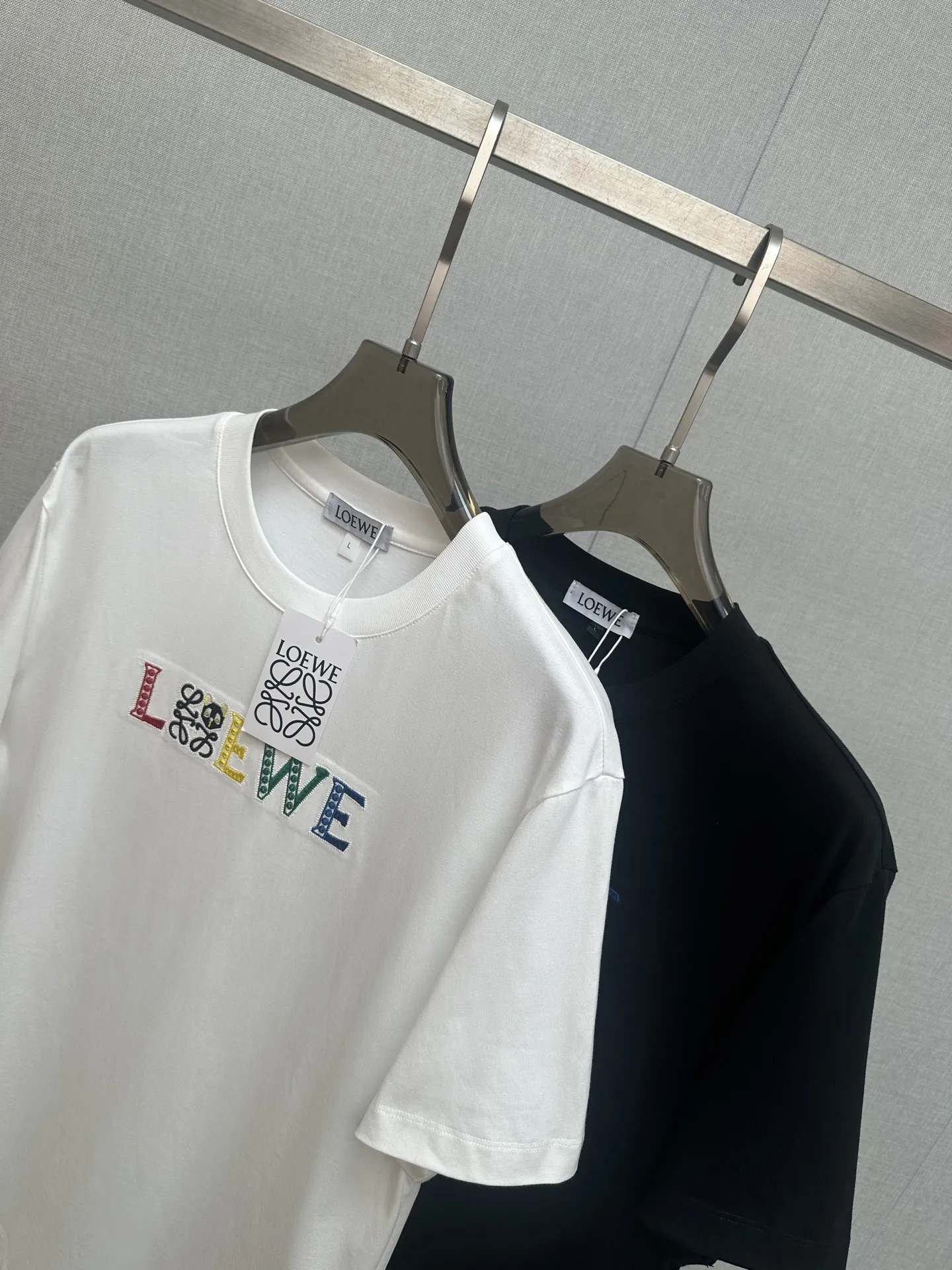 Loewe Latest short-sleeve round-neck T-shirt men s T-shirt - Detail view 6