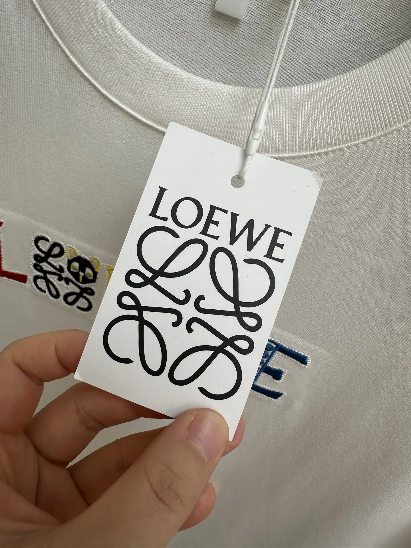 Loewe Latest short-sleeve round-neck T-shirt men s T-shirt - Detail view 8