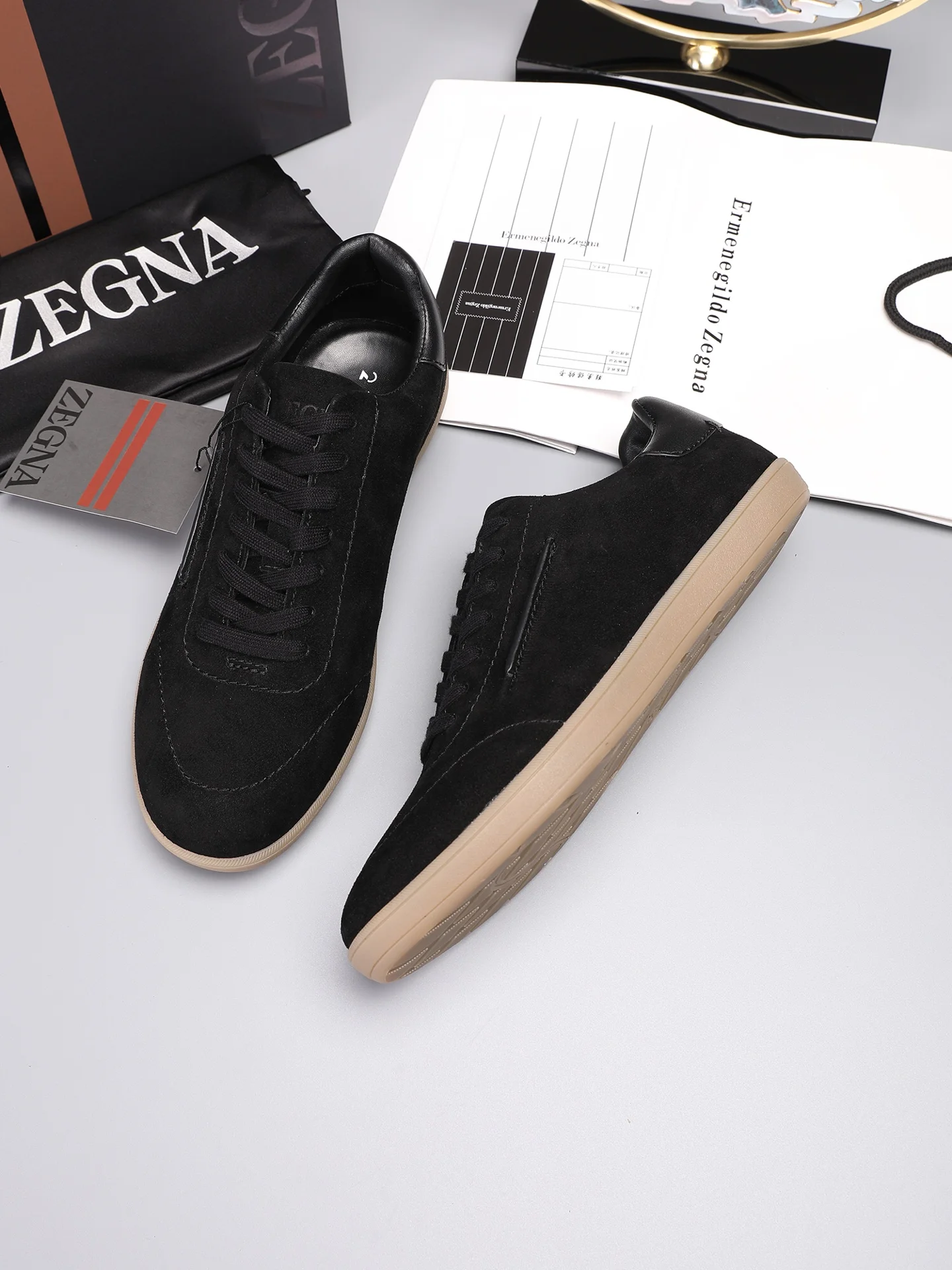 Zegna Latest hot-selling luxury casual shoes men s casual shoes - Detail view 3