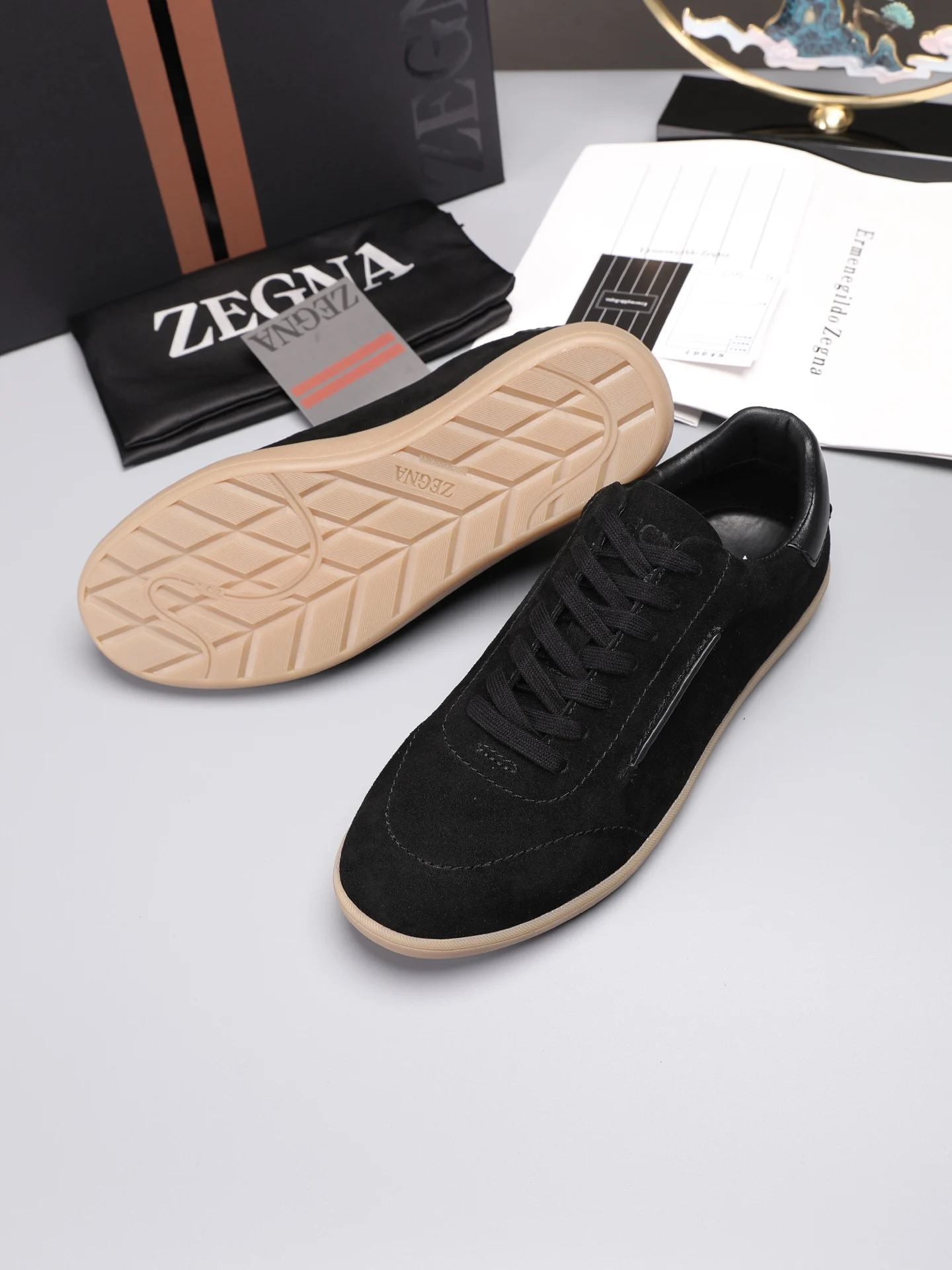 Zegna Latest hot-selling luxury casual shoes men s casual shoes - Detail view 5