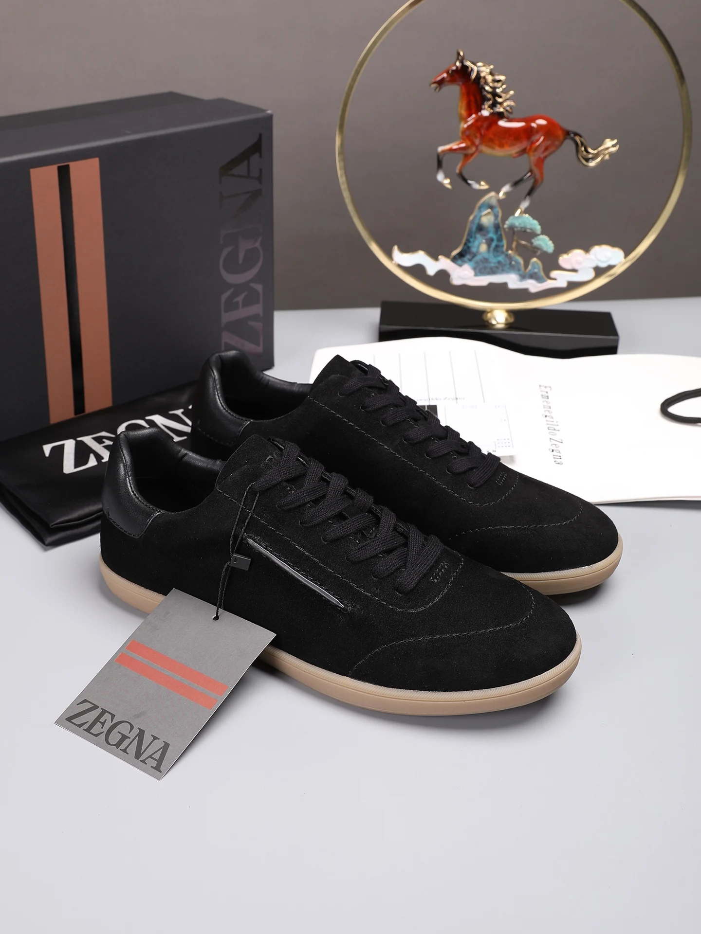 Zegna Latest hot-selling luxury casual shoes men s casual shoes - Detail view 7