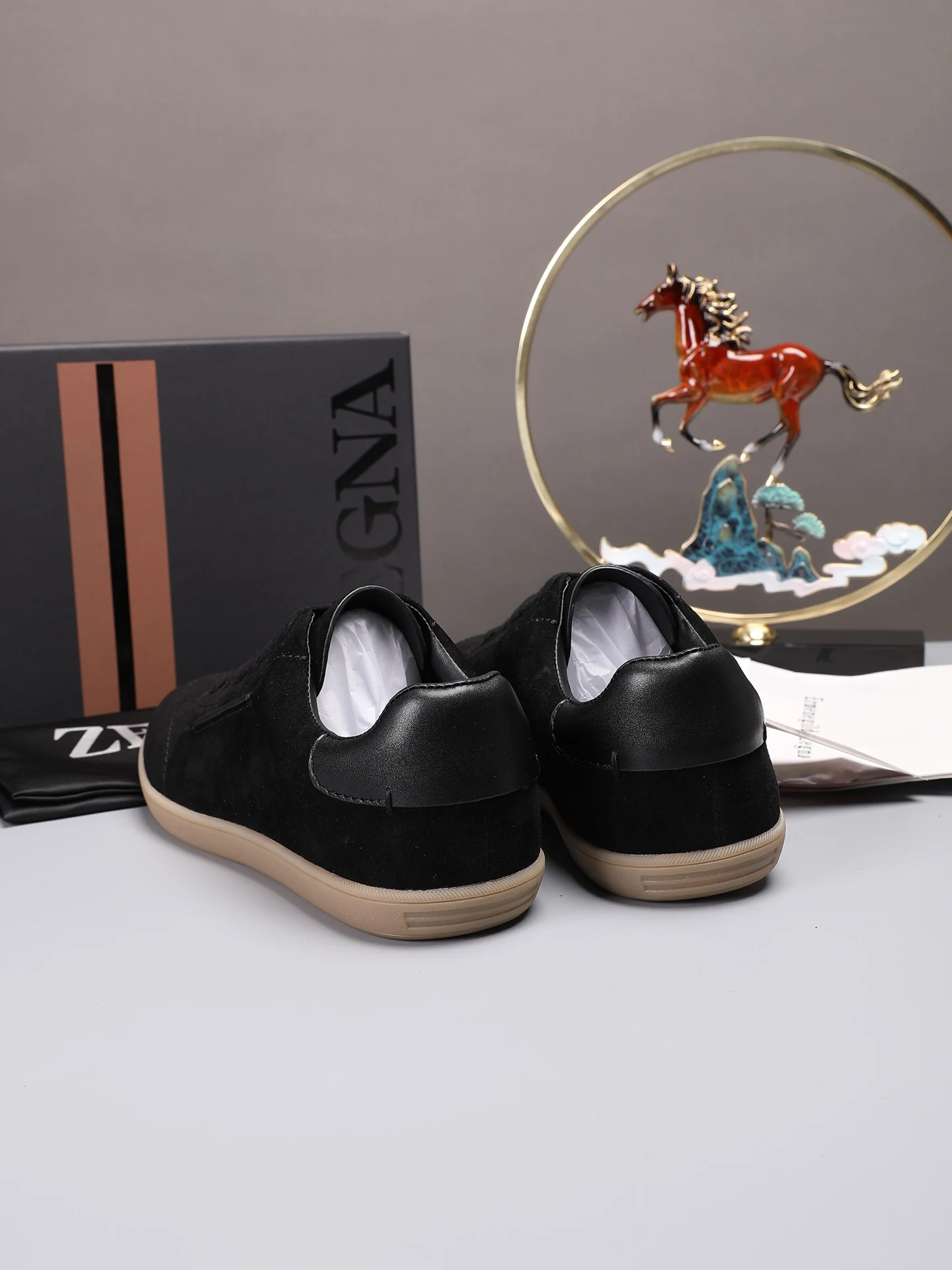 Zegna Latest hot-selling luxury casual shoes men s casual shoes - Detail view 17