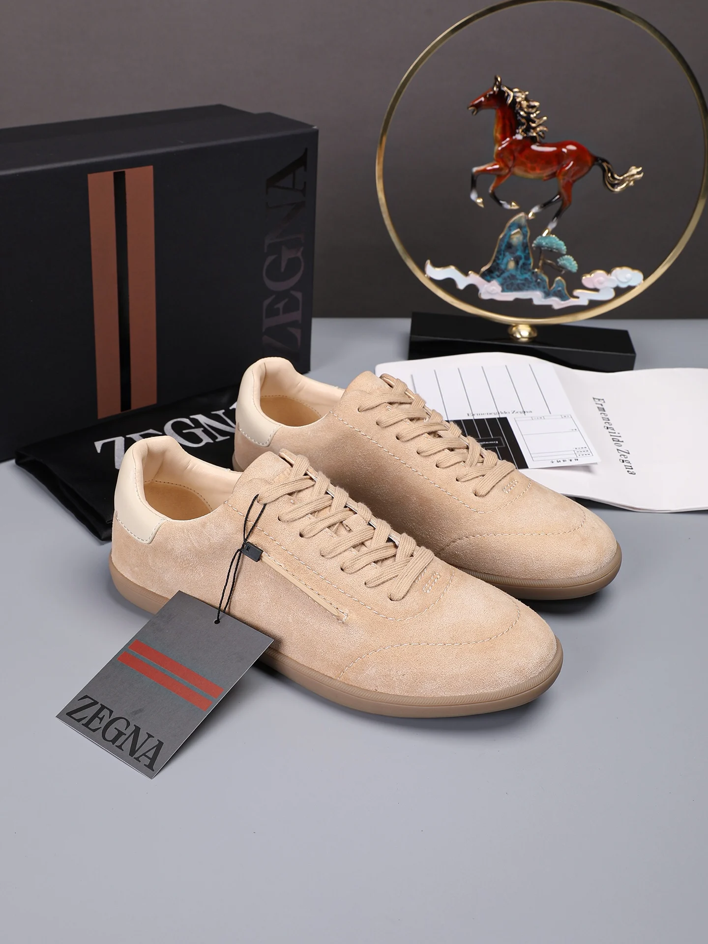 Zegna Latest hot-selling luxury casual shoes men s casual shoes - Detail view 7