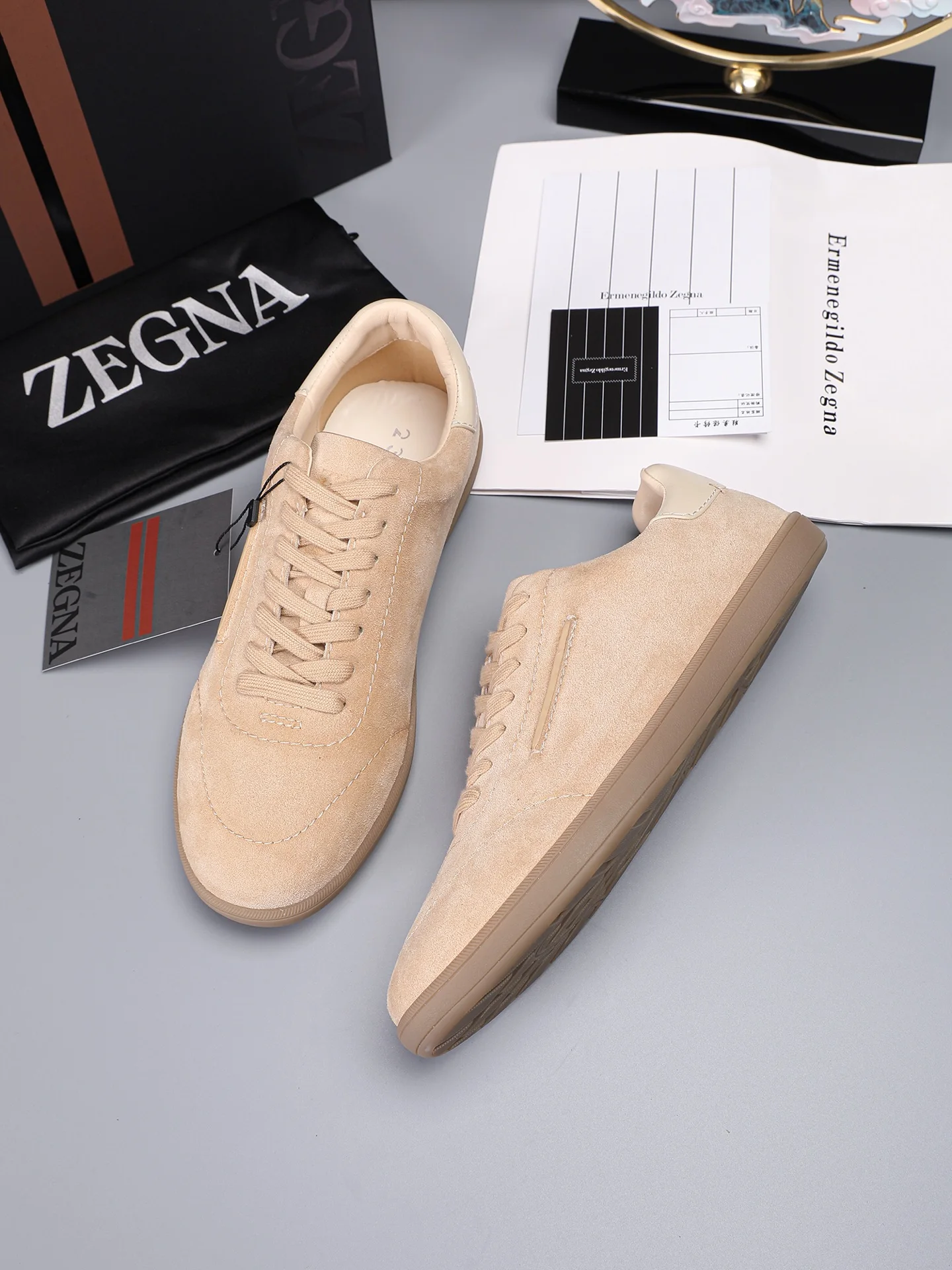 Zegna Latest hot-selling luxury casual shoes men s casual shoes - Detail view 15