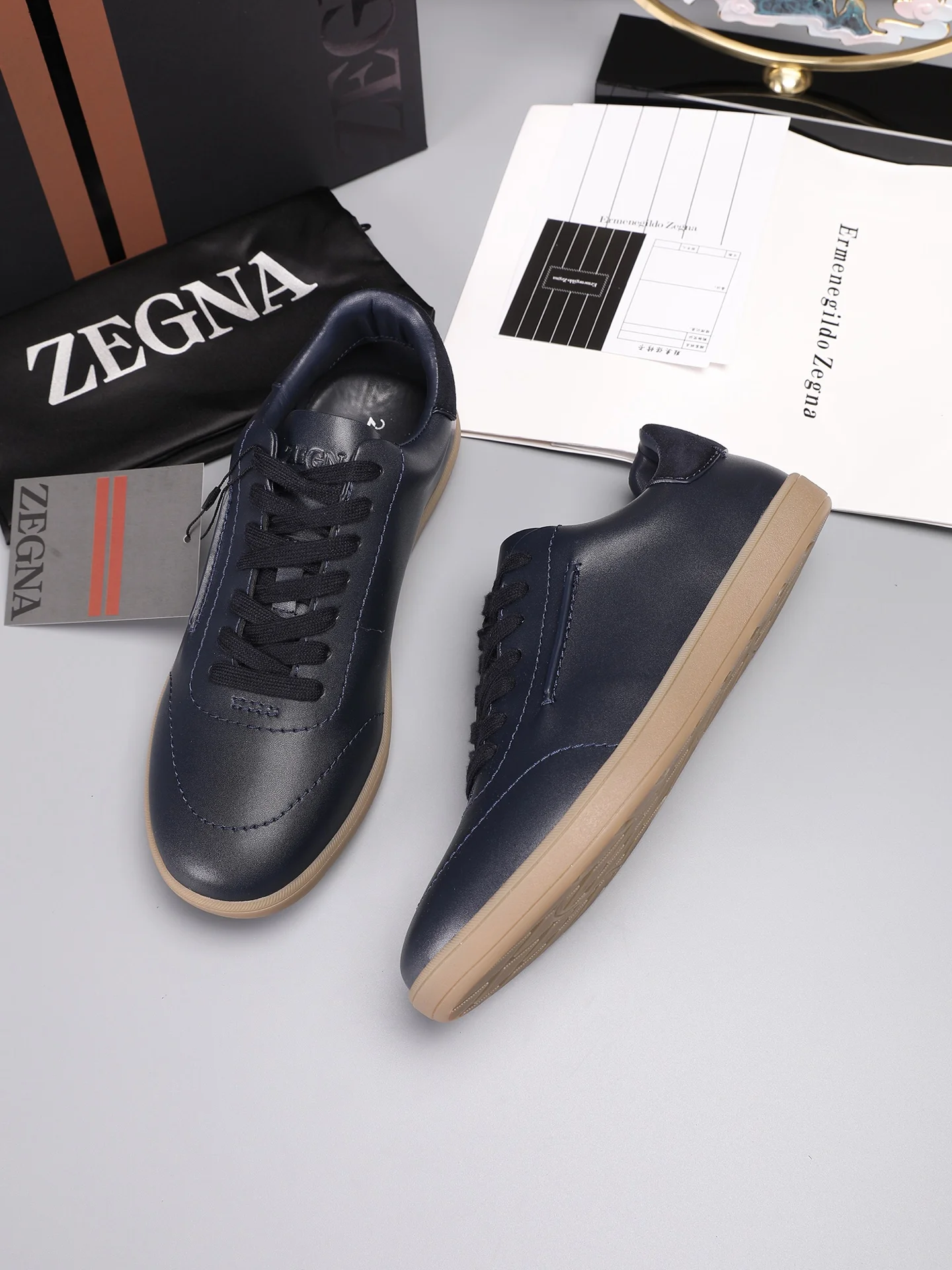 Zegna Latest hot-selling luxury casual shoes men s casual shoes - Detail view 5