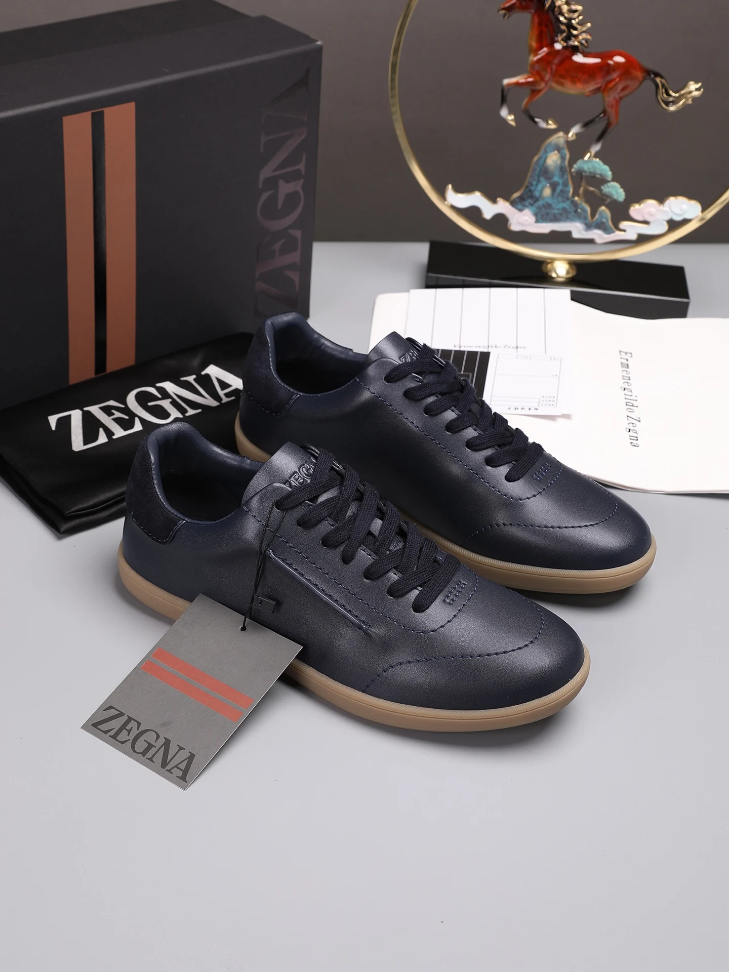 Zegna Latest hot-selling luxury casual shoes men s casual shoes - Detail view 7