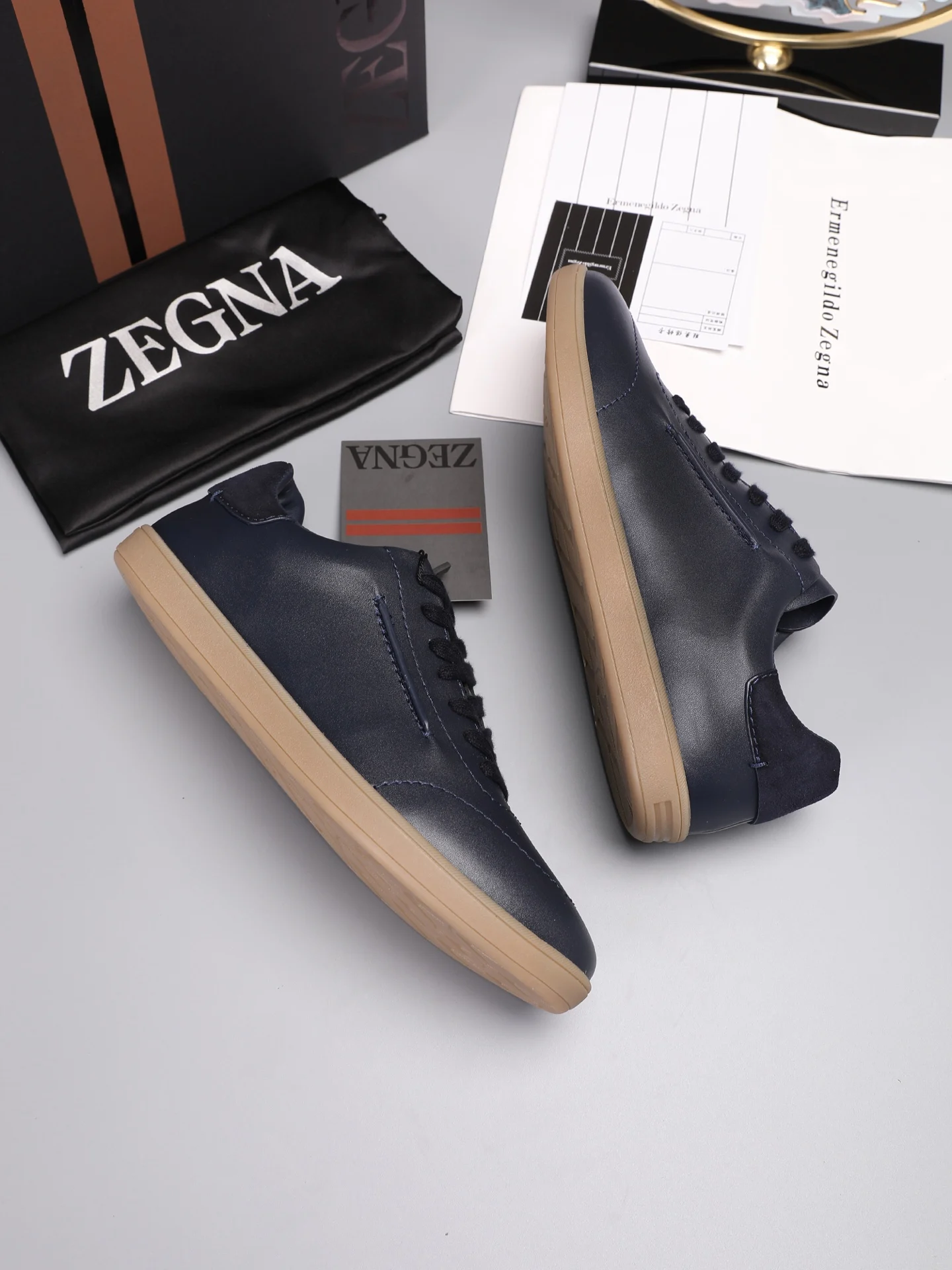 Zegna Latest hot-selling luxury casual shoes men s casual shoes - Detail view 11