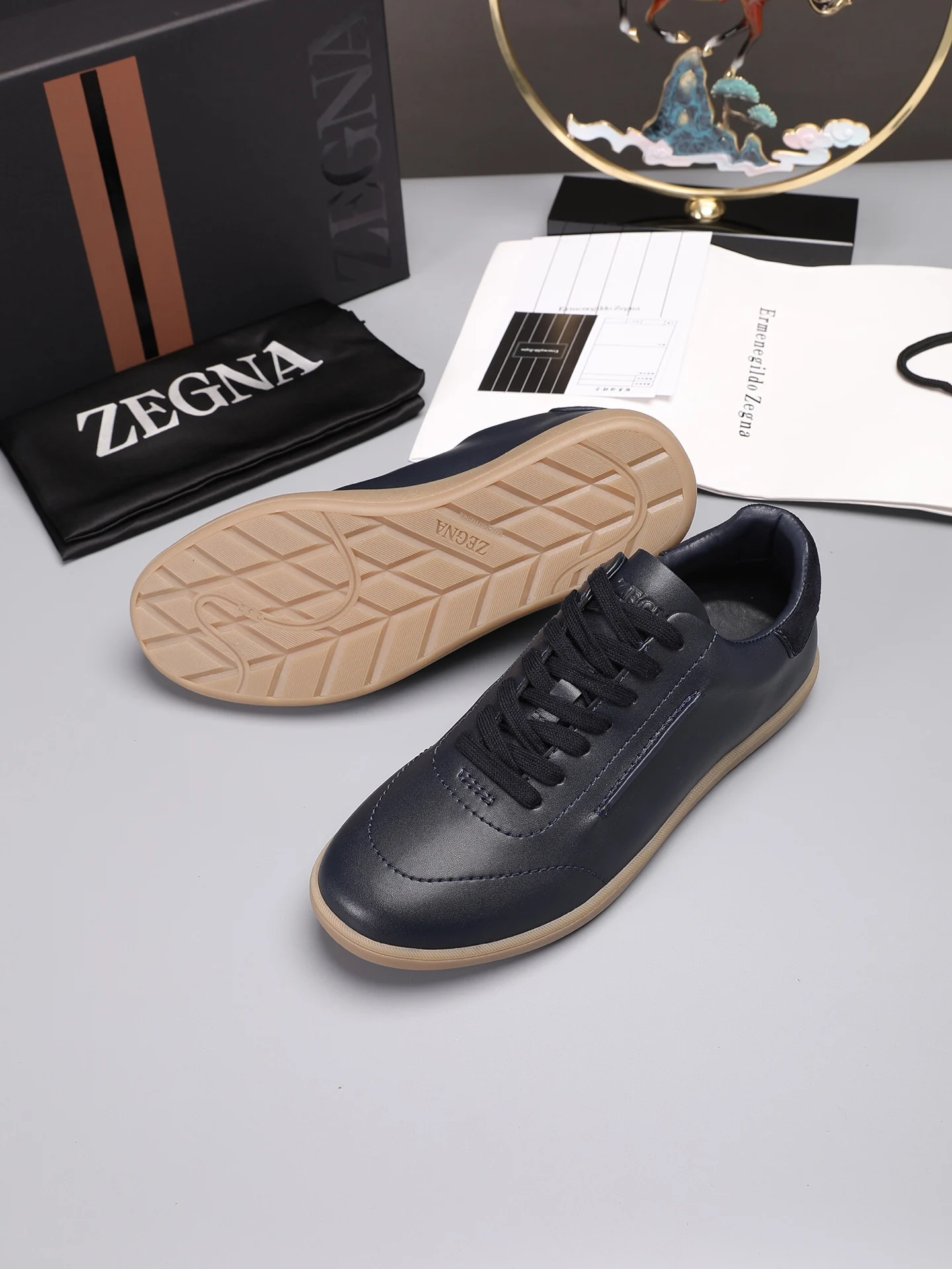 Zegna Latest hot-selling luxury casual shoes men s casual shoes - Detail view 15