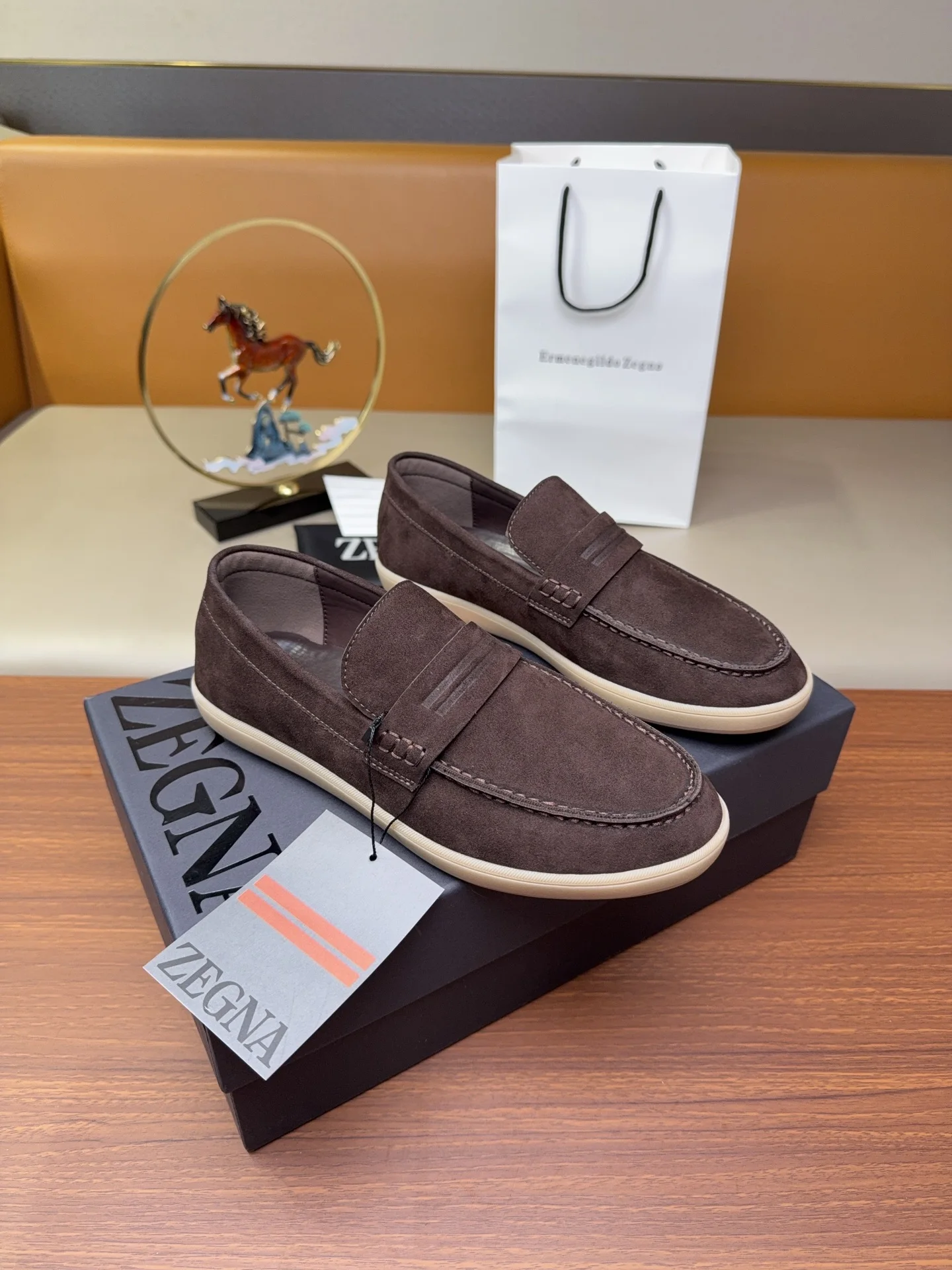 Zegna Latest hot-selling luxury casual shoes men s casual shoes - Detail view 7