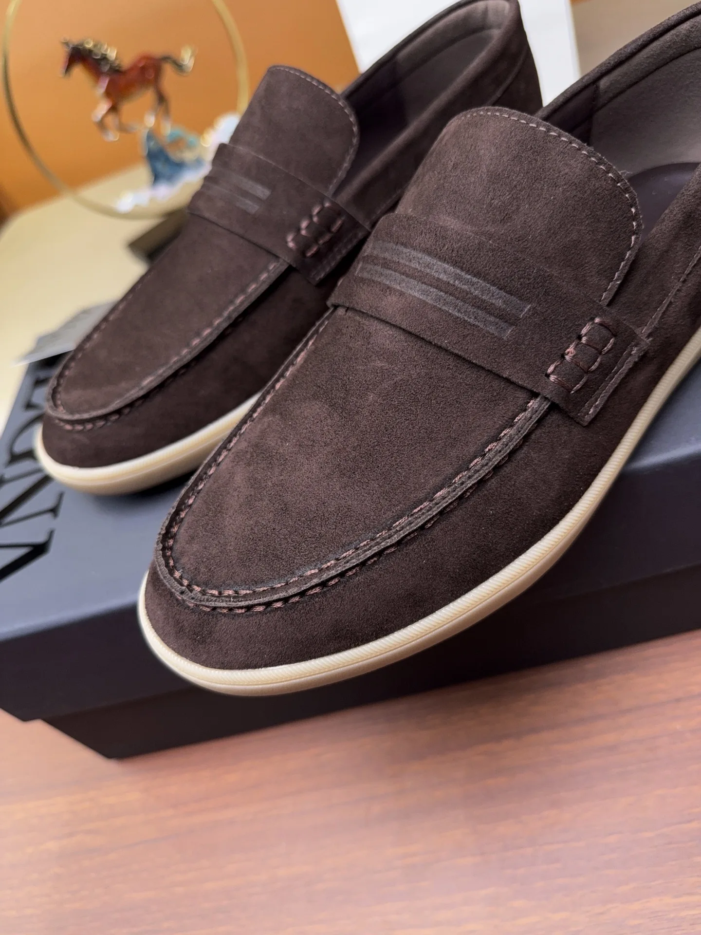 Zegna Latest hot-selling luxury casual shoes men s casual shoes - Detail view 13