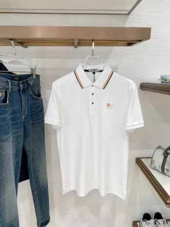 春夏新款男士顶级针织短袖polo 男士T恤