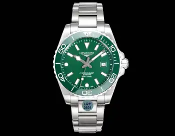 LQ+浪琴全新三代康卡斯潜水腕表系列  表壳尺寸 42mm 机身厚度 11.7mm与官方一致 采用蓝宝石表镜 单向旋转陶瓷表圈 三角形处发光效果与分针效果一致  904L精钢壳身 微调扣表钢带 旋入式表冠与拉丝旋入式表背浮雕标识密封表底 密封性能更强 300米潜水无惧深水压力  夜光效果 发光处均采用瑞士超级SCL1填充涂层 全时标与指针夜光双色显示 在暗处发光清晰可见 腕表可搭载2824  2892机芯选择 走时精准稳定 认准LQ+表背编号 58304588 8种配色 浪琴全新康卡斯潜水腕表系列 欢迎各大表友品鉴 