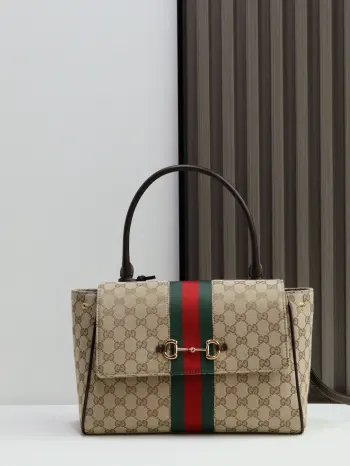 PGUCCI新款专柜品质 顶级原单货 原厂皮 原厂五金 实物实拍 款号 875018 杏布/尺寸 W32xH24xD17cm