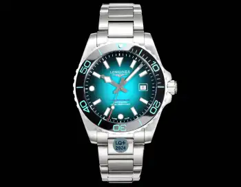 LQ+浪琴全新三代康卡斯潜水腕表系列  表壳尺寸 42mm 机身厚度 11.7mm与官方一致 采用蓝宝石表镜 单向旋转陶瓷表圈 三角形处发光效果与分针效果一致  904L精钢壳身 微调扣表钢带 旋入式表冠与拉丝旋入式表背浮雕标识密封表底 密封性能更强 300米潜水无惧深水压力  夜光效果 发光处均采用瑞士超级SCL1填充涂层 全时标与指针夜光双色显示 在暗处发光清晰可见 腕表可搭载2824  2892机芯选择 走时精准稳定 认准LQ+表背编号 58304588 8种配色 浪琴全新康卡斯潜水腕表系列 欢迎各大表友品鉴 