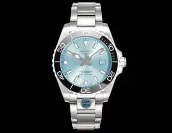 LQ+浪琴全新三代康卡斯潜水腕表系列  表壳尺寸 42mm 机身厚度 11.7mm与官方一致 采用蓝宝石表镜 单向旋转陶瓷表圈 三角形处发光效果与分针效果一致  904L精钢壳身 微调扣表钢带 旋入式表冠与拉丝旋入式表背浮雕标识密封表底 密封性能更强 300米潜水无惧深水压力  夜光效果 发光处均采用瑞士超级SCL1填充涂层 全时标与指针夜光双色显示 在暗处发光清晰可见 腕表可搭载2824  2892机芯选择 走时精准稳定 认准LQ+表背编号 58304588 8种配色 浪琴全新康卡斯潜水腕表系列 欢迎各大表友品鉴 