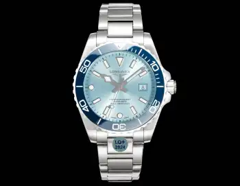 LQ+浪琴全新三代康卡斯潜水腕表系列  表壳尺寸 42mm 机身厚度 11.7mm与官方一致 采用蓝宝石表镜 单向旋转陶瓷表圈 三角形处发光效果与分针效果一致  904L精钢壳身 微调扣表钢带 旋入式表冠与拉丝旋入式表背浮雕标识密封表底 密封性能更强 300米潜水无惧深水压力  夜光效果 发光处均采用瑞士超级SCL1填充涂层 全时标与指针夜光双色显示 在暗处发光清晰可见 腕表可搭载2824  2892机芯选择 走时精准稳定 认准LQ+表背编号 58304588 8种配色 浪琴全新康卡斯潜水腕表系列 欢迎各大表友品鉴 