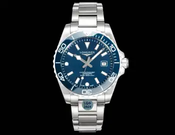 LQ+浪琴全新三代康卡斯潜水腕表系列  表壳尺寸 42mm 机身厚度 11.7mm与官方一致 采用蓝宝石表镜 单向旋转陶瓷表圈 三角形处发光效果与分针效果一致  904L精钢壳身 微调扣表钢带 旋入式表冠与拉丝旋入式表背浮雕标识密封表底 密封性能更强 300米潜水无惧深水压力  夜光效果 发光处均采用瑞士超级SCL1填充涂层 全时标与指针夜光双色显示 在暗处发光清晰可见 腕表可搭载2824  2892机芯选择 走时精准稳定 认准LQ+表背编号 58304588 8种配色 浪琴全新康卡斯潜水腕表系列 欢迎各大表友品鉴 