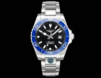 LQ+浪琴全新三代康卡斯潜水腕表系列  表壳尺寸 42mm 机身厚度 11.7mm与官方一致 采用蓝宝石表镜 单向旋转陶瓷表圈 三角形处发光效果与分针效果一致  904L精钢壳身 微调扣表钢带 旋入式表冠与拉丝旋入式表背浮雕标识密封表底 密封性能更强 300米潜水无惧深水压力  夜光效果 发光处均采用瑞士超级SCL1填充涂层 全时标与指针夜光双色显示 在暗处发光清晰可见 腕表可搭载2824  2892机芯选择 走时精准稳定 认准LQ+表背编号 58304588 8种配色 浪琴全新康卡斯潜水腕表系列 欢迎各大表友品鉴 