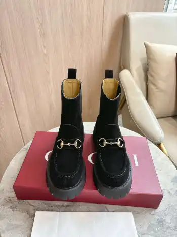 马衔扣踝靴乐福鞋  女士乐福鞋
