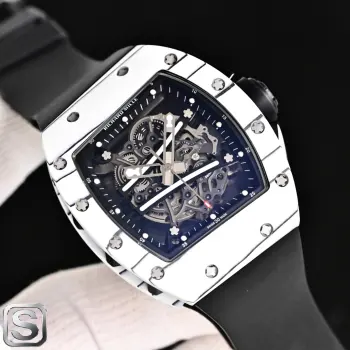 太阳出品出品 理查德 米勒 Richard Mille L88 RM61-01 碳纤维强势来袭 布雷克Yohan Blake 2   第一硬汉 西尔维斯特 史泰龙 3   拳王 弗洛伊德 梅威瑟 Floyd Mayweather 同款 它的陀飞轮腕表克服了所有挑战 腕表限量发布50枚 太阳出品精致推荐男士机械腕表