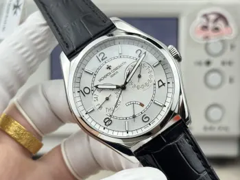 太阳出品出品 白壳  金壳 升级V2版.:VC 江诗丹顿 VC9  极限工艺 无惧挑战 再度挑战制表工艺极限---江诗丹顿 伍陆系列  机芯 TW参考原装机芯自主研发 不仅结构同步原装 上链 操作指针和调时功能的手感均和原装完全吻合  表带扣 嵌入式意大利牛皮表带搭配原装折叠表扣与表肩紧密相接 使佩戴者感觉更加舒适贴手    表把 采用螺旋式嵌入把头 与专轨同步 精致之作 尽享奢华 期待欣赏 太阳出品精致推荐男士多功能机械腕表