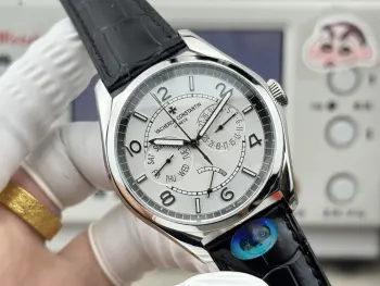 太阳出品出品 白壳  金壳 升级V2版.:VC 江诗丹顿 VC9  极限工艺 无惧挑战 再度挑战制表工艺极限---江诗丹顿 伍陆系列  机芯 TW参考原装机芯自主研发 不仅结构同步原装 上链 操作指针和调时功能的手感均和原装完全吻合  表带扣 嵌入式意大利牛皮表带搭配原装折叠表扣与表肩紧密相接 使佩戴者感觉更加舒适贴手    表把 采用螺旋式嵌入把头 与专轨同步 精致之作 尽享奢华 期待欣赏 太阳出品精致推荐男士多功能机械腕表