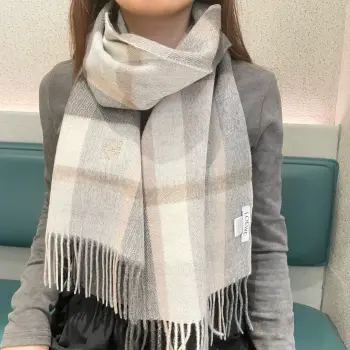 顶级进口客供山羊绒围巾