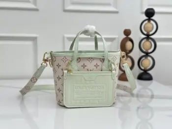 M2A465薄荷绿两用购物袋 Neverfull