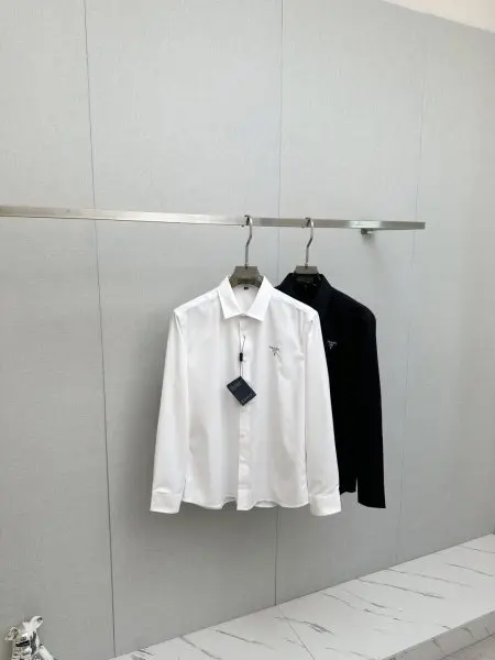 普拉达男士休闲衬衫